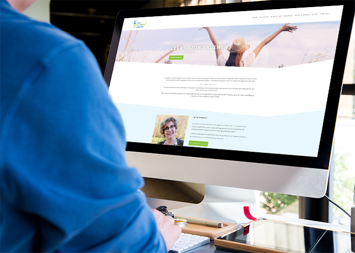 Website leergezondademen.nl (restyling 2023)